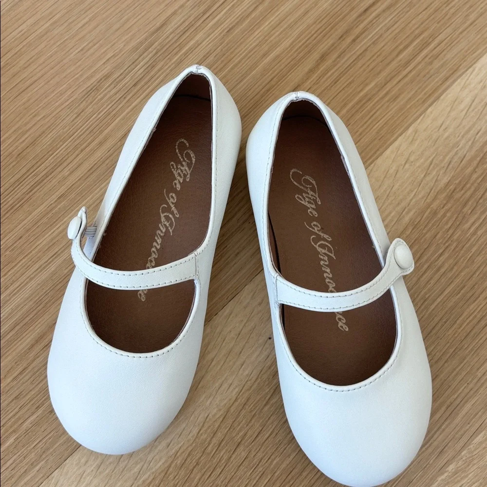 Age of Innocence Hailey White Espadrilles for Little Girls